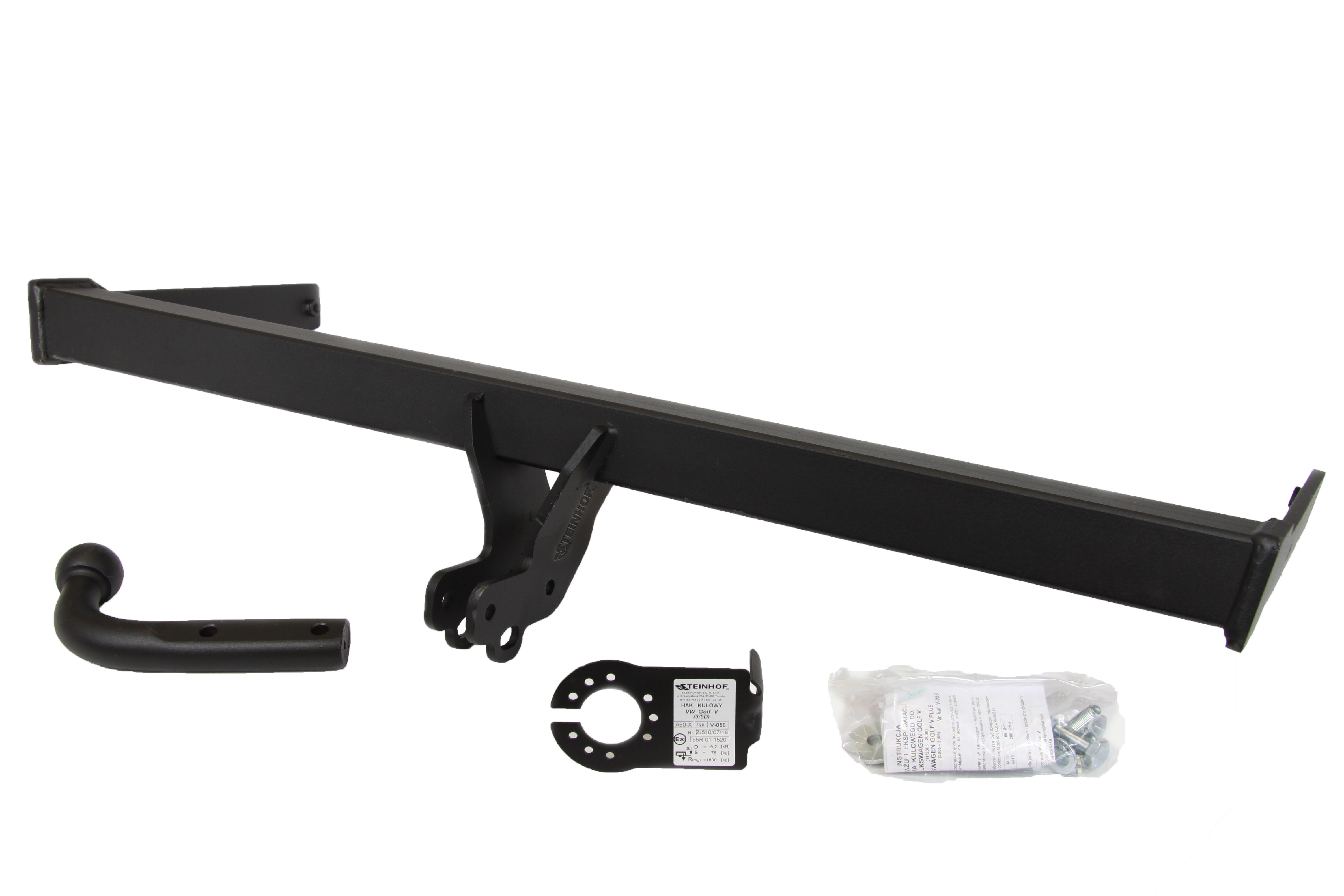 Vetokoukku STEINHOF STV-058 VW Golf V '03-09, Golf Plus '05-13
