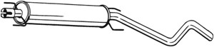 Keskiäänenvaimentaja, OPEL,VAUXHALL, 13129810, 13142280, 13143424, 13244456, 5852261, 5852262, 5852302, 5852673