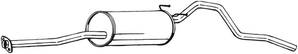 Takaäänenvaimentaja BOSAL 287-405