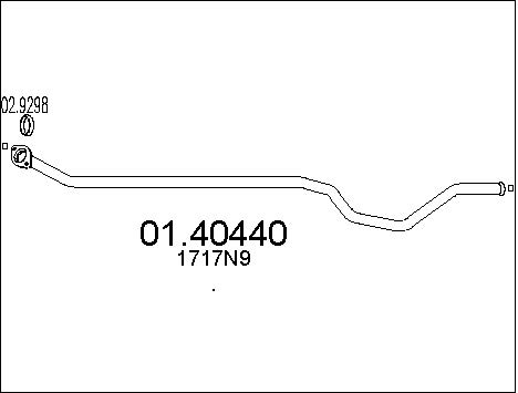 Pakoputki MTS 01.40440