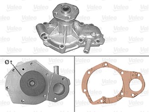 Vesipumppu, JEEP CHEROKEE, CJ5 - CJ8, RENAULT 20, 25, 30, TRAFIC Buss, TRAFIC Flak/chassi, TRAFIC Skåp, 7701461336