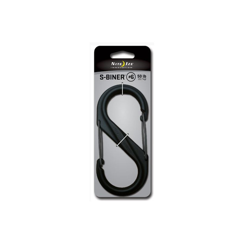 NiteIze S-Biner muovinen 15,25cm varusteille