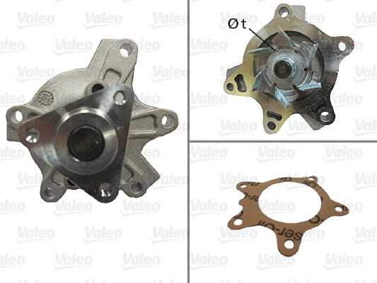 Vesipumppu VALEO 506848