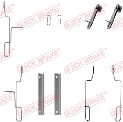Tarvikesarja, jarrupala QUICK BRAKE 109-1188