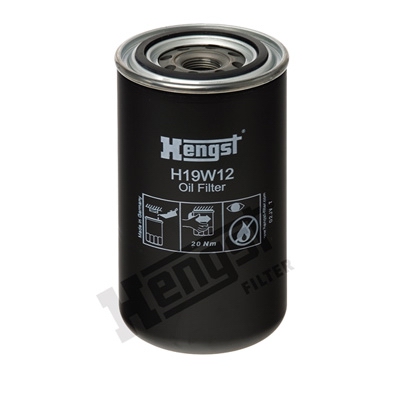 Öljynsuodatin HENGST FILTER H19W12