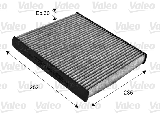 Raitisilmasuodatin VALEO 715720