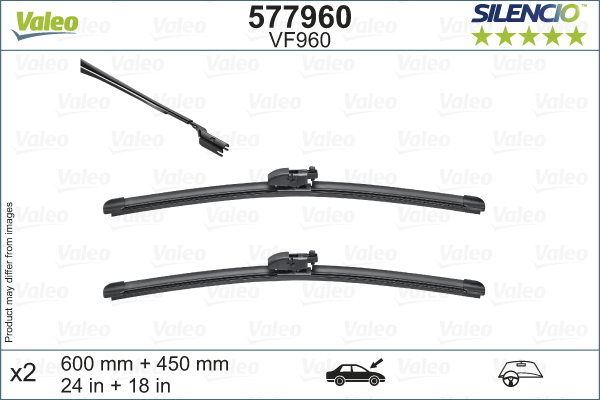 Pyyhkijänsulka VALEO 577960