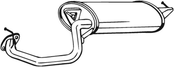 Takaäänenvaimentaja BOSAL 228-151