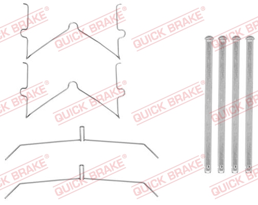 Tarvikesarja, jarrupala QUICK BRAKE 109-0003