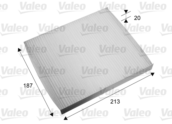 Raitisilmasuodatin VALEO 715668