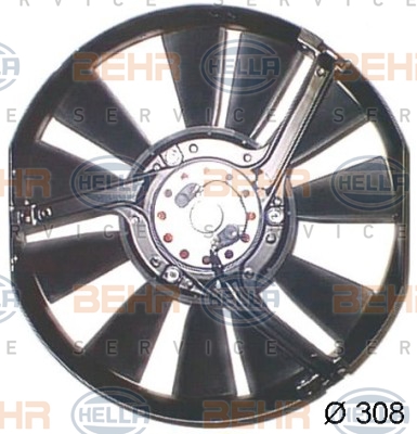 Imastoinnin puhallin HELLA 8EW 009 157-301