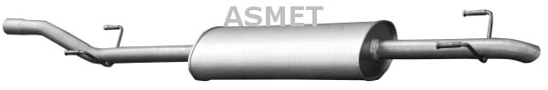 Takaäänenvaimentaja ASMET 02.045