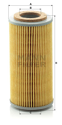 Öljynsuodatin MANN-FILTER H 804 t