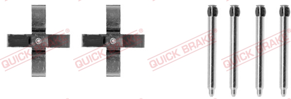 Tarvikesarja, jarrupala QUICK BRAKE 109-1266