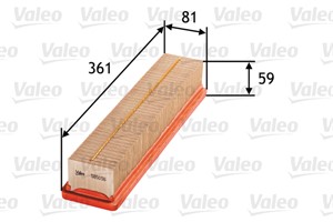 Ilmansuodatin, DACIA,RENAULT, 165461599R, 7701059409, 7701064439, 8200275382
