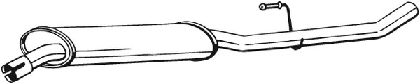 Keskipönttö BOSAL 283-307