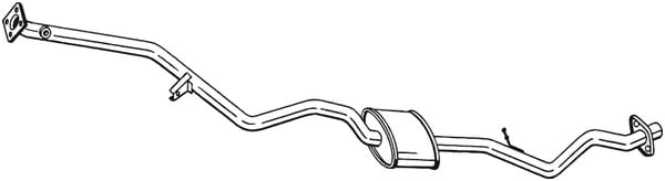 Keskipönttö BOSAL 293-413