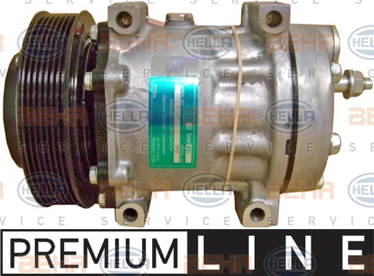 Kompressori, ilmastointilaite HELLA 8FK 351 135-211