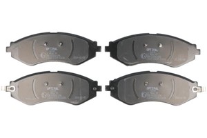 Jarrupalasarja, levyjarru, Edessä, CHEVROLET,DAEWOO, 96245178, 96253367, 96253382, 96253383, 96281937, 96281939, 96319060, 96349060, 963