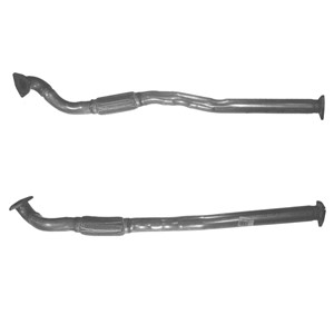 Pakoputki, Keskellä, OPEL ZAFIRA / ZAFIRA FAMILY B, VAUXHALL ZAFIRA Mk II, 55557529, 5854304