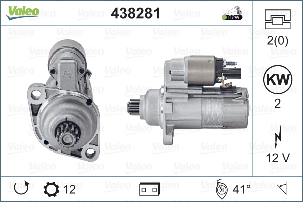 Startteri VALEO 438281