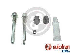 Ohjainhylsysarja, jarrusatula, Etuakseli, Taka-akseli, CITROËN,DACIA,MITSUBISHI,PEUGEOT,RENAULT