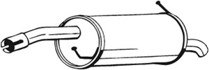 Takaäänenvaimentaja, FORD FIESTA V, FIESTA Van V, 1383132, 1493213, 1557524, 1578099