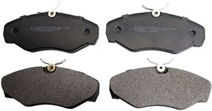 Jarrupalasarja, levyjarru, Edessä, Etuakseli, NISSAN,OPEL,RENAULT, 16 05 198, 1605198, 4106000QAE, 41060-00QAE, 44 14 021, 44 14 519, 44