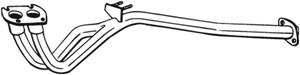 Pakoputki, Edessä, OPEL VECTRA B, VECTRA B Halvkombi, VECTRA B Kombi, VAUXHALL VECTRA, 5854248, 858076, 858091, 90501749