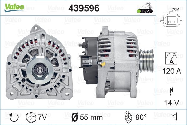 Laturi VALEO 439596