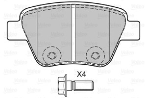 Jarrupalasarja, levyjarru, Taka-akseli, AUDI,FIAT,SEAT,SKODA,VW, 2K5698451, 5K0698451, 5K0698451A, 5K0698451C, JZW698451Q