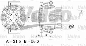Laturi, MERCEDES-BENZ, 2711540802, 2711540902, A2711540802, A271154080280, A2711540902