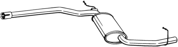 Keskipönttö BOSAL 283-305