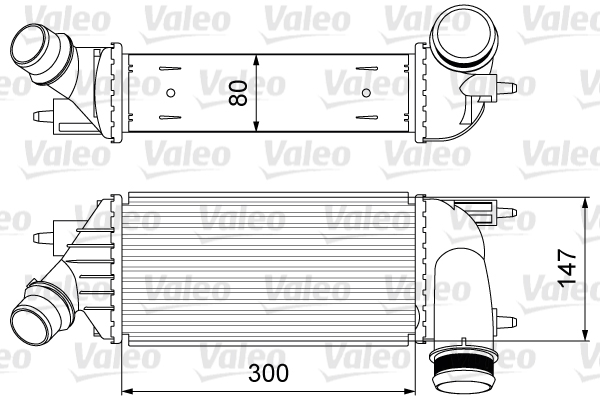 Välijäähdytin VALEO 818583
