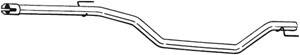 Pakoputki, Keskellä, OPEL SIGNUM Halvkombi, VECTRA C Kombi, VAUXHALL SIGNUM, VECTRA Mk II, 13139038, 5852290
