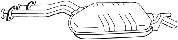 Keskipönttö BOSAL 175-291