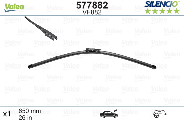 Pyyhkijänsulka VALEO 577882