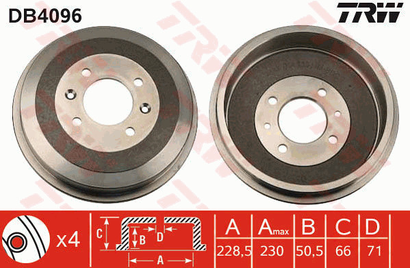 Jarrurumpu TRW DB4096