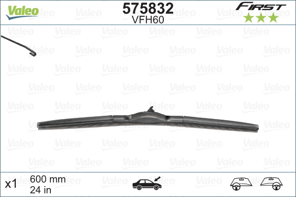 Pyyhkijänsulka VALEO 575832