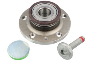 Pyöränlaakerisarja, Taka-akseli, Oikea, Vasen, AUDI,SEAT,SKODA,VW, 1K0 598 611, 1K0501611G, 1K0501611S, 1K0598611, 1K0598611A, 1K0598611