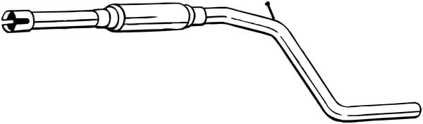 Keskipönttö BOSAL 281-957