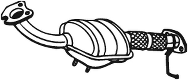 Jälkiasennuskatalysaattori BOSAL 090-028