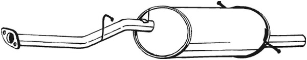 Takaäänenvaimentaja BOSAL 278-927