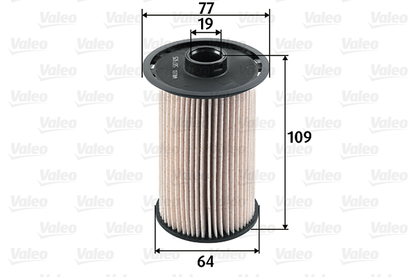 Polttoainesuodatin VALEO 587925