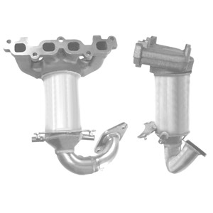 Katalysaattori, Edessä, FORD FIESTA V, FIESTA VI, FUSION, MAZDA 2, 1141305, 1146862, 1148757, 1197834, 1205905, 1302298, 1302300, 132925