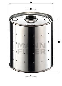 Öljynsuodatin, MERCEDES-BENZ /8 [W115], HECKFLOSSE [W110], HENSCHEL 2-t, T2/L Flak/chassi, T2/L Skåp, 000 180 02 09, 000 184 85 25, 000