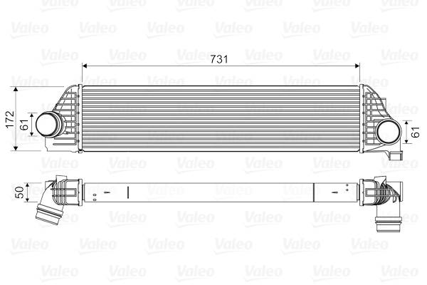 Välijäähdytin VALEO 818561