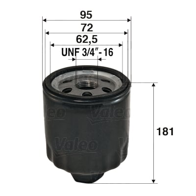 Öljynsuodatin VALEO 586056