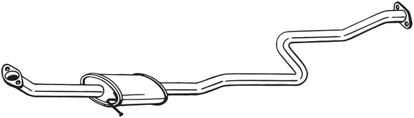 Keskipönttö BOSAL 284-705