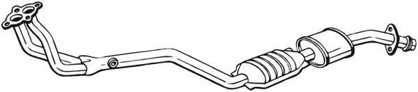 Jälkiasennuskatalysaattori BOSAL 099-086